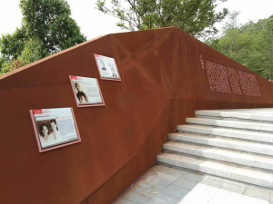 剑河耐候钢挡土墙